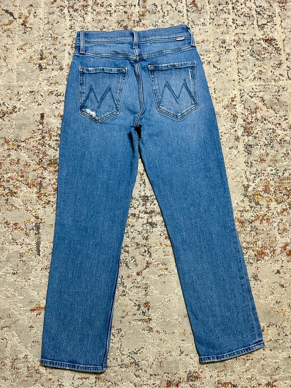 MOTHER The Pixie Tomcat Crop Jeans size 26 ankle length - Picture 11 of 12